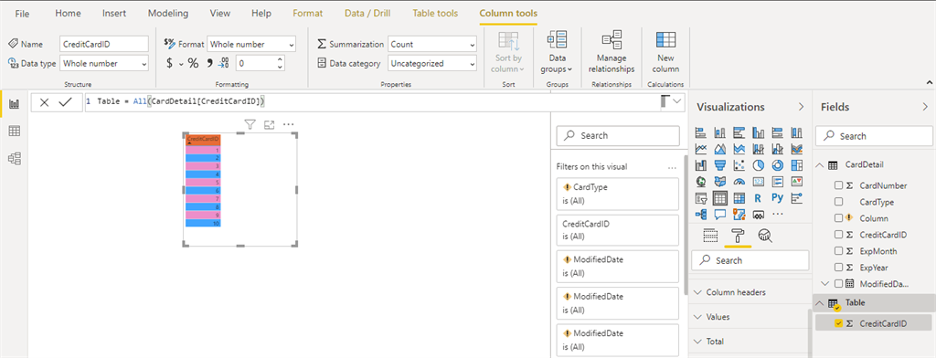 Filter Functions (DAX) In Power BI